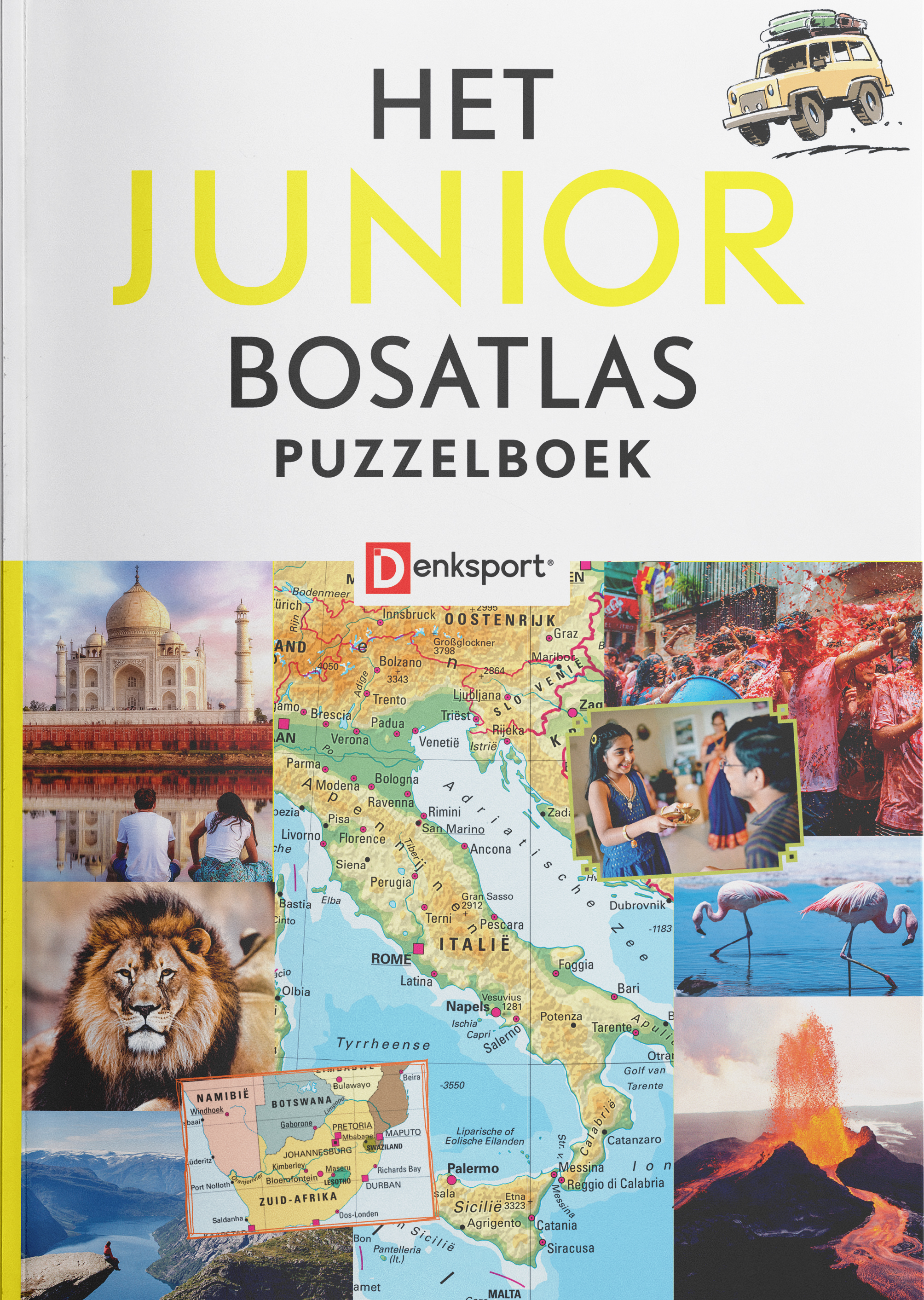 Het Junior Bosatlas Puzzelboek