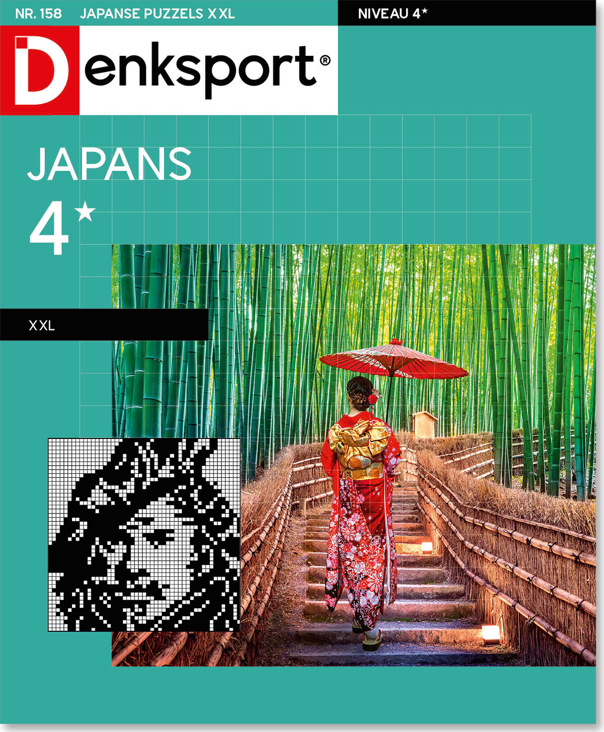 Mijnenveld Werkelijk Keer terug Japanse puzzels 4* XXL | Edition 158 | Logisch kleuren | Denksport